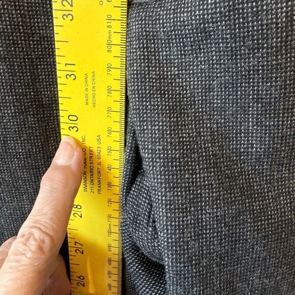 Banana Republic Pants Trouser Women 8 Petite Logan Fit Wool Stretch Lined - Picture 9 of 12
